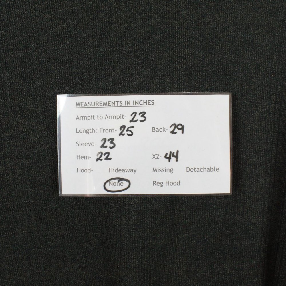 Farah Charcoal Gray Crew Neck Cotton Blend Pullover Sweater Size L - Picture 9 of 9